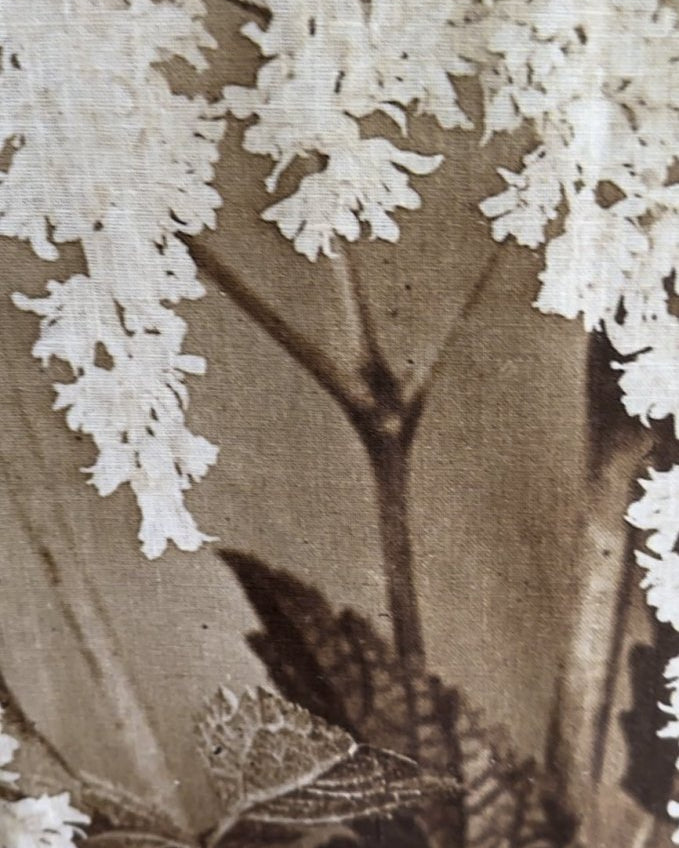 Betsy floral linen wall hanging - landscape - Ramble Interiors