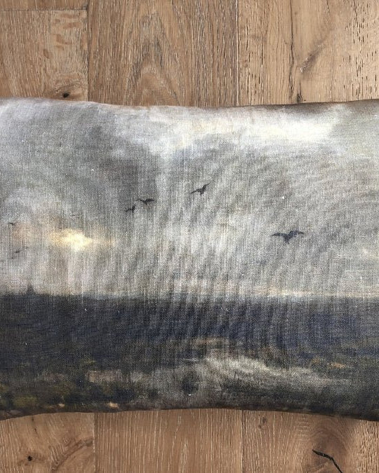 Marshes - linen cushion - Ramble Interiors