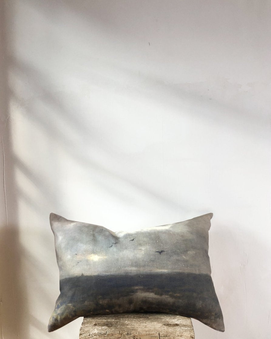 Marshes - linen cushion - Ramble Interiors