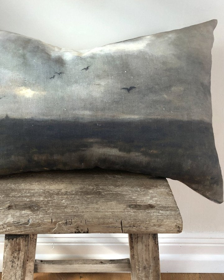 Marshes - linen cushion - Ramble Interiors