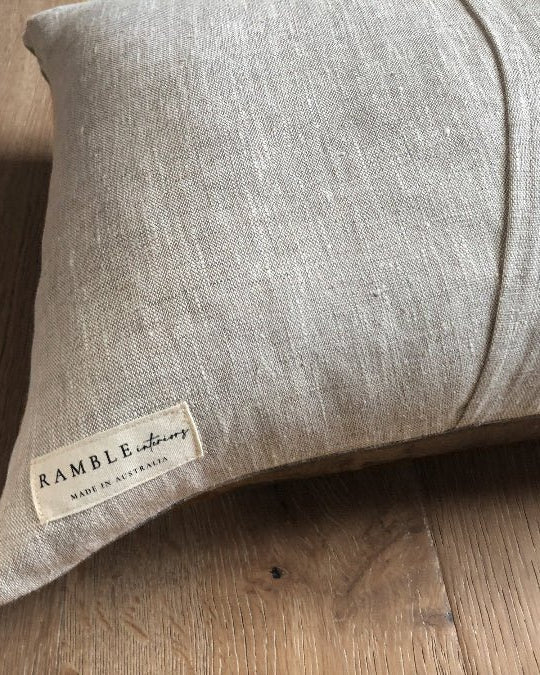 Marshes - linen cushion - Ramble Interiors