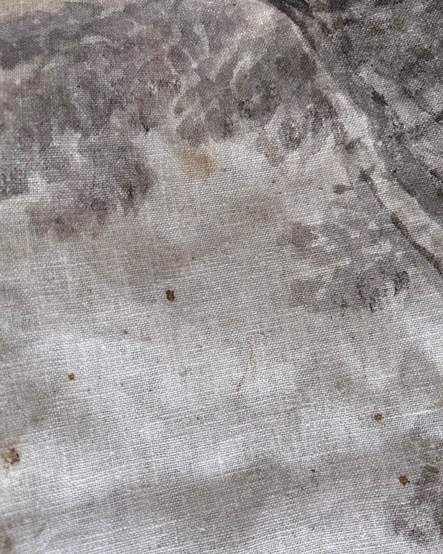 Smokey grey trees linen wall hanging - Ramble Interiors