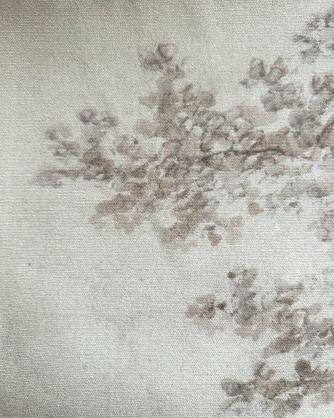Trees organic canvas wall hanging - Ramble Interiors