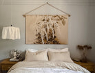 Betsy floral linen wall hanging - landscape - Ramble Interiors