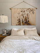 Betsy floral linen wall hanging - landscape - Ramble Interiors