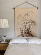 Betsy floral linen wall hanging - Ramble Interiors