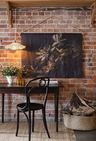 Passion Flowers linen wall hanging - Ramble Interiors