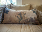 Golden village tapestry cushion - Ramble Interiors