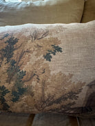 Golden village tapestry cushion - Ramble Interiors