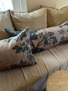 Golden village tapestry cushion - Ramble Interiors