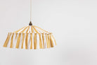 Harriet Stripe ruffle pendant light shade - Ramble Interiors