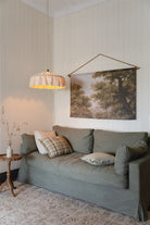 Foliage III Landscape linen wall hanging - Ramble Interiors