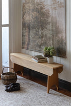 Foliage I Portrait linen wall hanging - Ramble Interiors