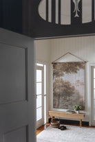 Foliage I Portrait linen wall hanging - Ramble Interiors