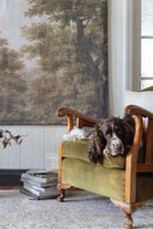 Foliage II Portrait linen wall hanging - Ramble Interiors