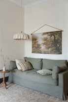 Foliage III Landscape linen wall hanging - Ramble Interiors