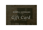 Gift Card - Ramble Interiors