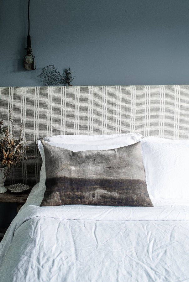 Marshes - linen cushion - Ramble Interiors
