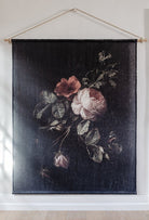Roses & Insects linen wall hanging - Ramble Interiors