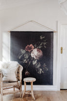 Roses & Insects linen wall hanging - Ramble Interiors