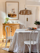 Cotswolds ruffle saffron pendant light shade - Ramble Interiors