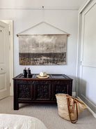 Marshes linen wall hanging - Ramble Interiors