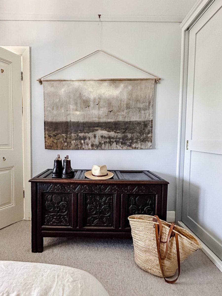 Marshes linen wall hanging - Ramble Interiors