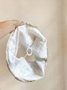 Trees linen pendant light shade I - Ramble Interiors