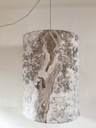 Trees linen pendant light shade I - Ramble Interiors