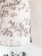 Trees linen pendant light shade II - Ramble Interiors