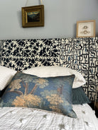 Blue tapestry cushion - Ramble Interiors